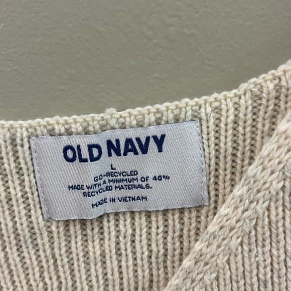 Old Navy Cropped Sweater Tank - Picture 3 of 3